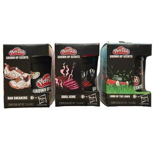 Play Doh Grown Up Scents Lot Of 3 Lawn Dad Sneakers Grill King